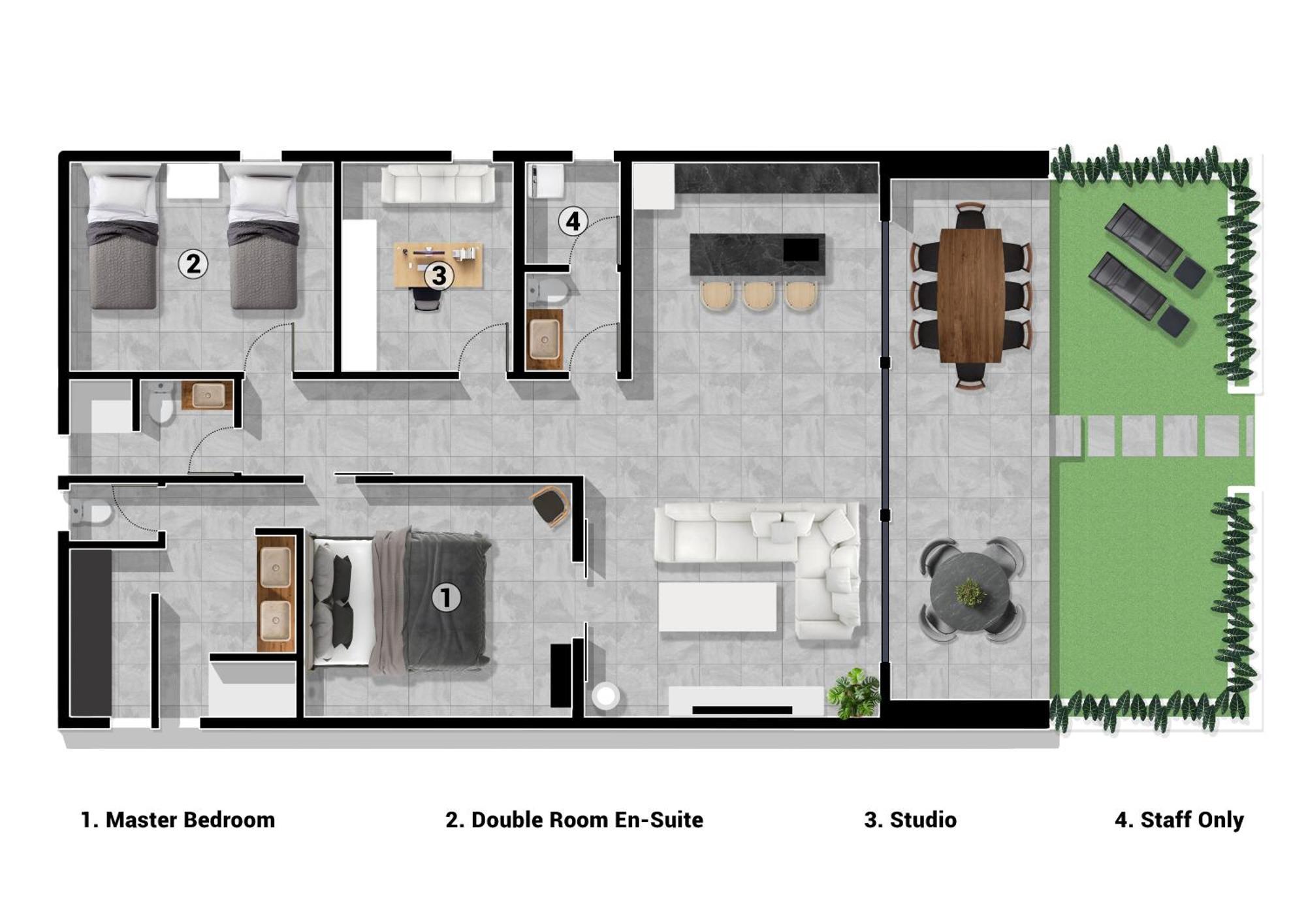 The Oasis Residence จัมเบียนี ภายนอก รูปภาพ
